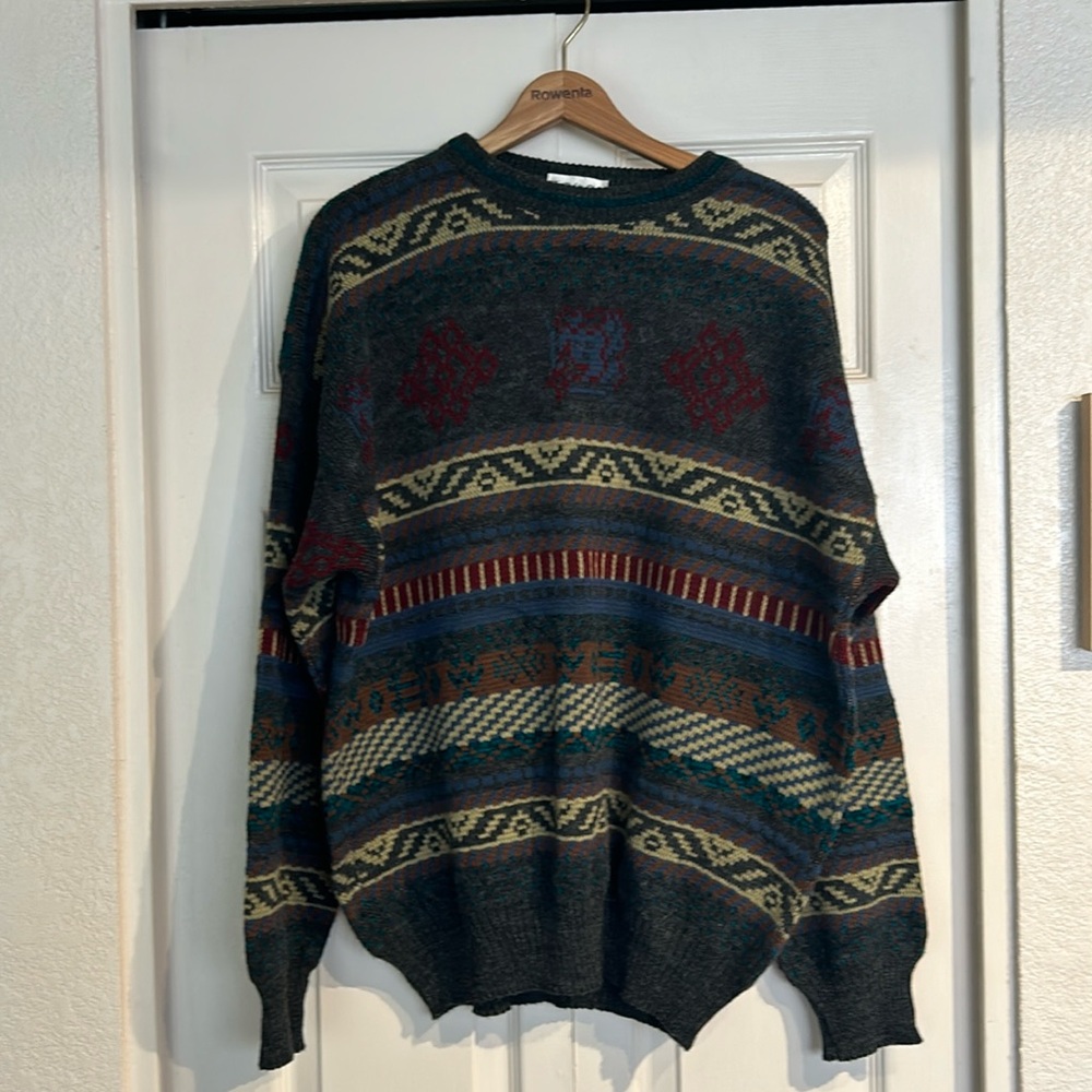 Italian Made Acrylic and Wool Sweater